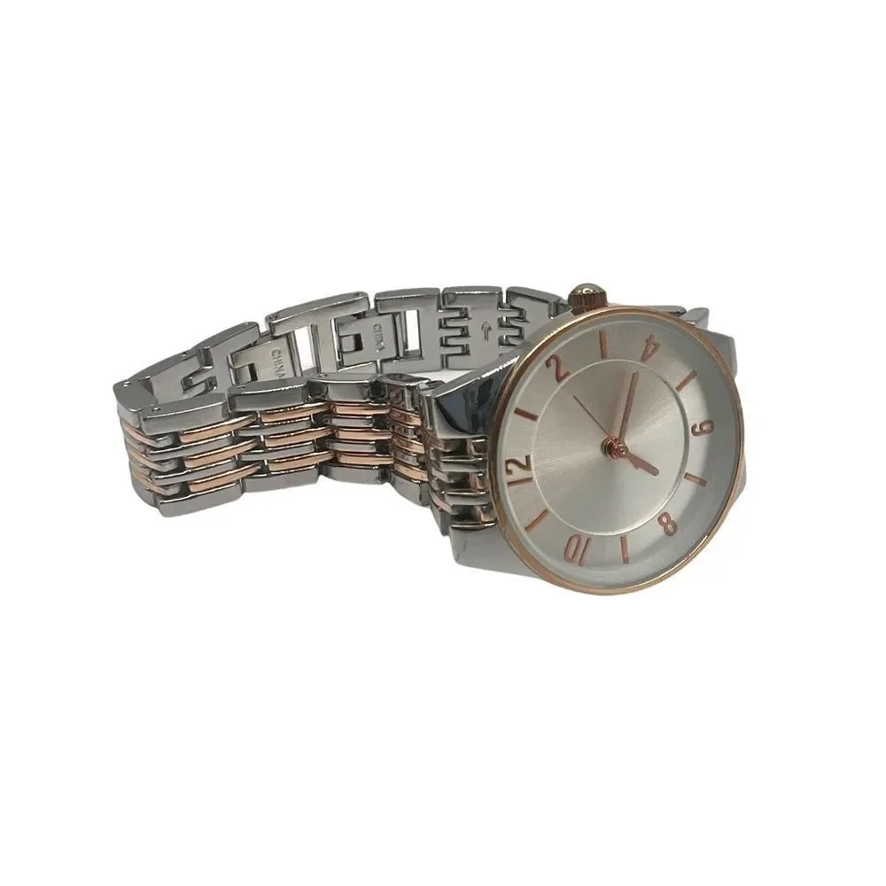⏱Multi-toned Bezel Stainless Steel Watch⏱ - Picture 1 of 8